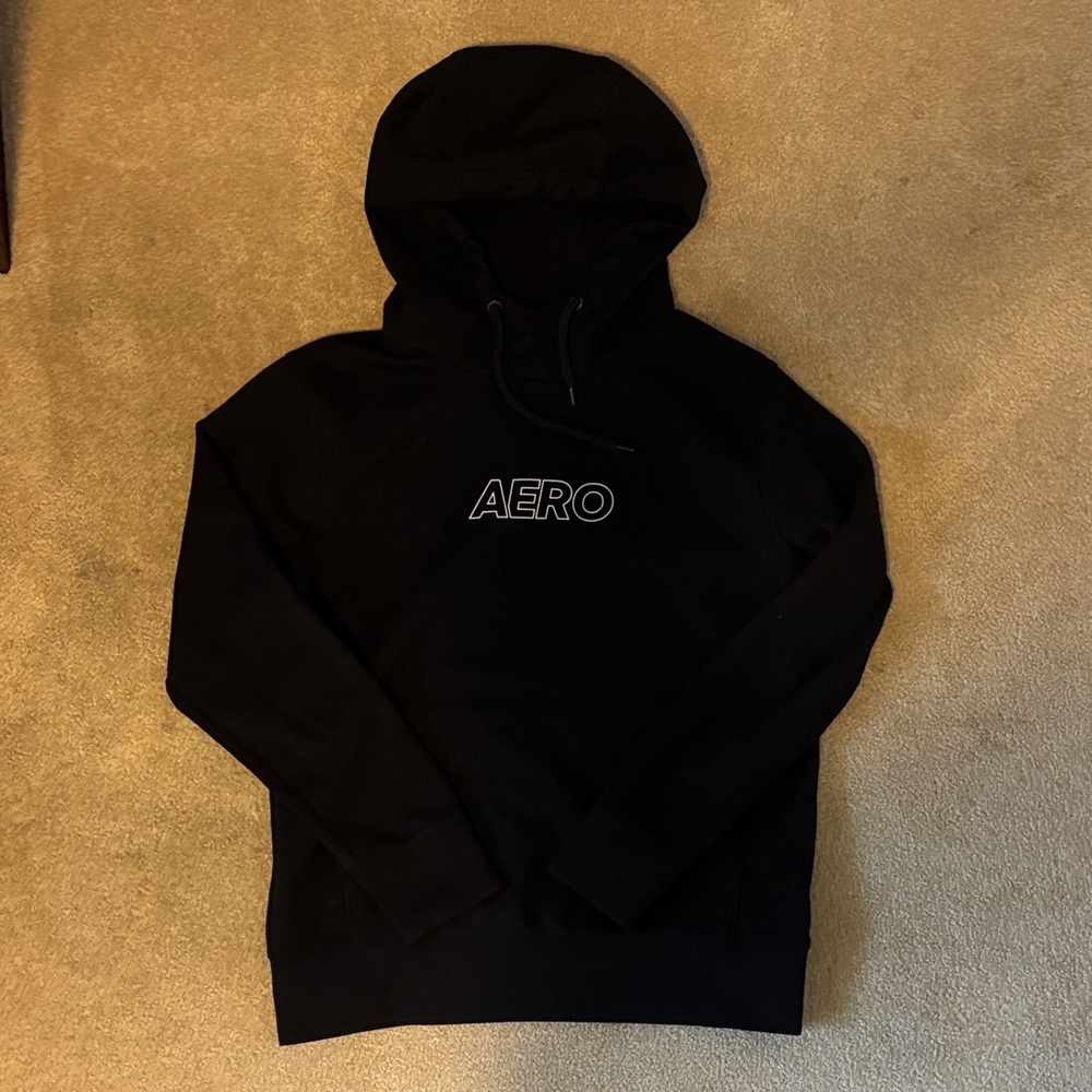 Aeropostale Black Hoodie with Logo